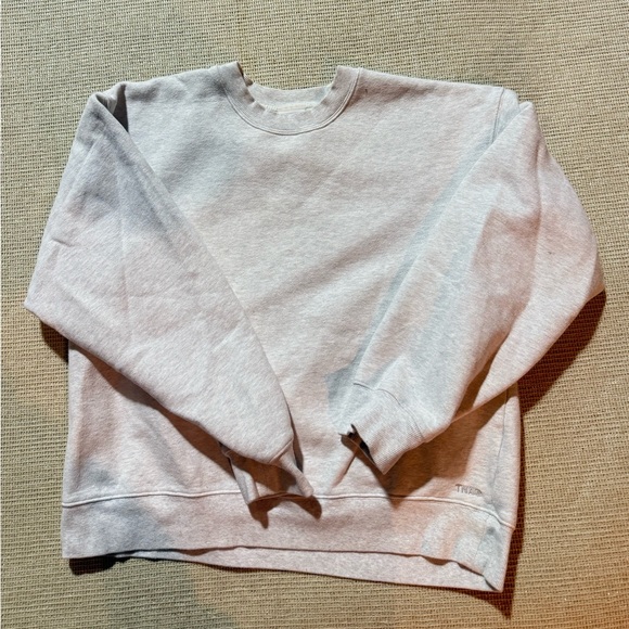 TNA Sweaters - Heather cloud grey TNA crewneck
